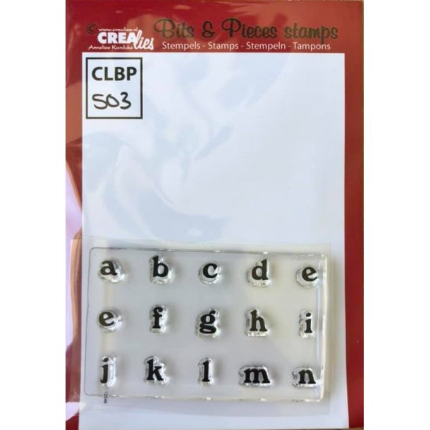 Crealies Clearstamp Bits &amp; Pieces CLBP503