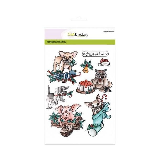 Clearstamps A5 - 3101 - Christmas pets 1
