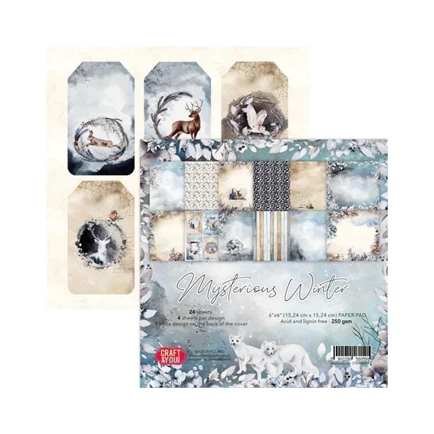 Craft &amp; You Paperpad "Mysterious Winter" CPB-MWI15 