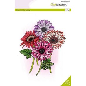 Clearstamps A6 - A5 - Gerbera 1 GB Dimensional stamp - 3022