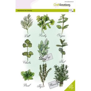 Clearstamps A6 - A5 -   Herbs GB Dimensional stamp - 3027