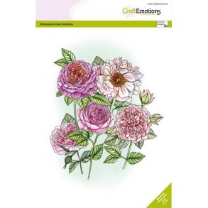 Clearstamps A6 - A5 -   Rose GB Dimensional stamp - 3025