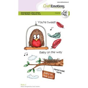 Clearstamps A6 Birds 3  - 1551