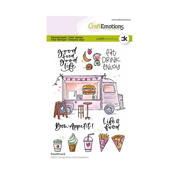 Clearstamps A6 - A6 - Foodtruck Carla - 2306