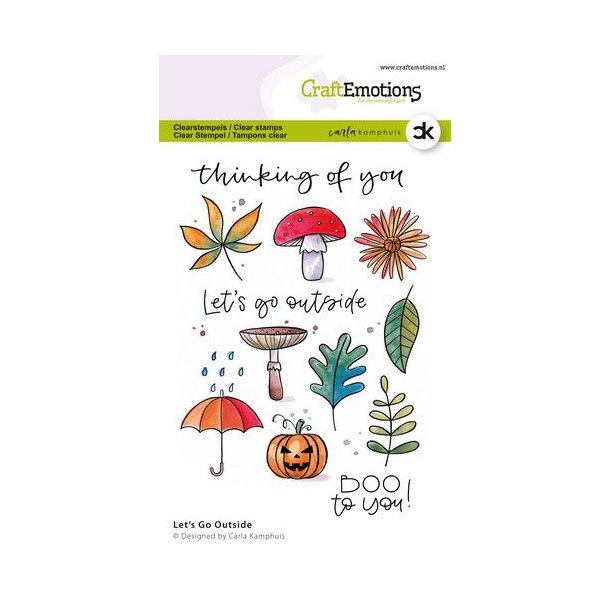 Clearstamps A6 Lets Go Outside  - 2310