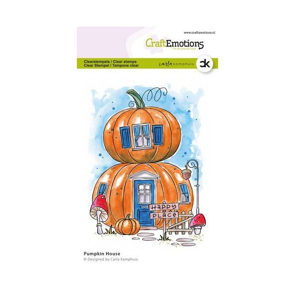 Clearstamps A6 Pumpkin House  - 2309