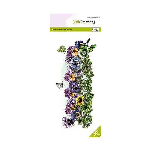 Clearstamps A6 - Slimline - Violets GB Dimensional stamp - 4105
