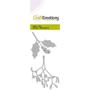 CraftEmotions Die - 0254- Mistletoe