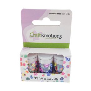 CraftEmotions Tiny Shapes - 3 tubes - various shapes 2