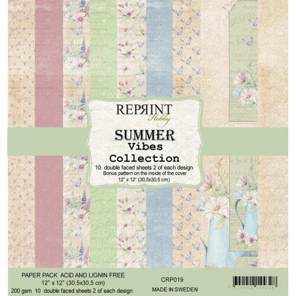 REPRINT Paperpack 30x30 CPR019 - Summer Vibes