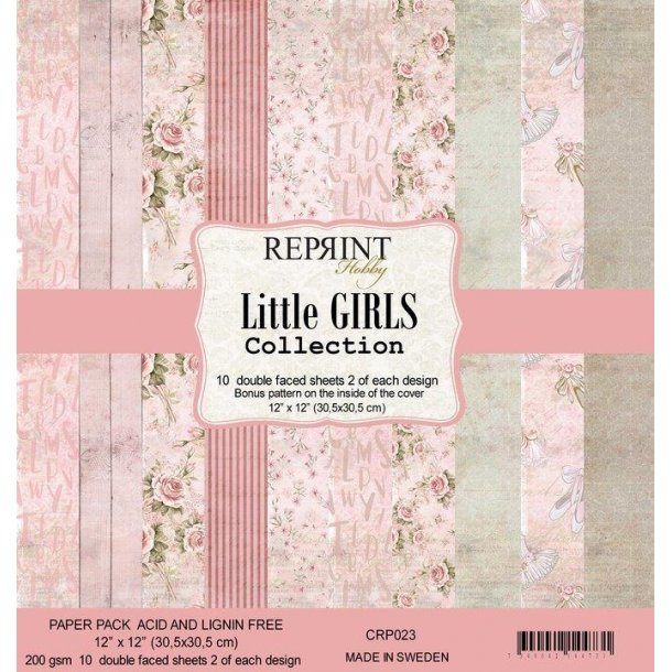 REPRINT Paperpack 30x30 CPR023 - Little Girls