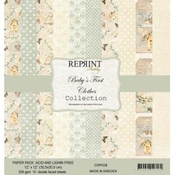 REPRINT Paperpack 30x30 CPR038 - Babys First Clothes
