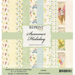 REPRINT Paperpack 30x30 CPR040 - Summer Holiday 