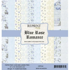 REPRINT Paperpack 30x30 CPR044 - Blue Rose Romance