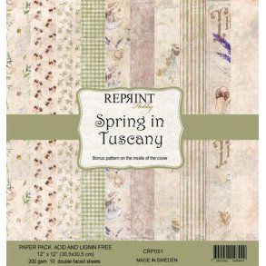REPRINT Paperpack 30x30 CPR051 - Spring in Tuscany