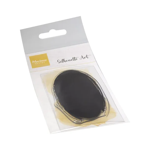 Marianne Design Clearstamp "Silhouette Art: Oval" CS1123