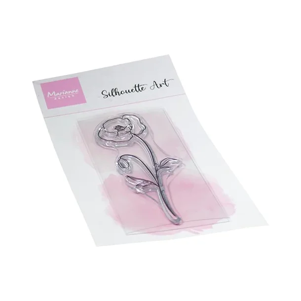 Marianne Design Clearstamp "Silhouette Art: Poppy" CS1160