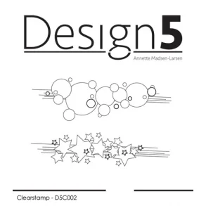 Design5 Clearstamp - Mixed Media - Borders - D5C002