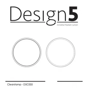 Design5 Clearstamp - Basis - Circles - D5C005