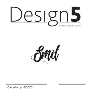 Design5 Clearstamp - Smil - D5C011
