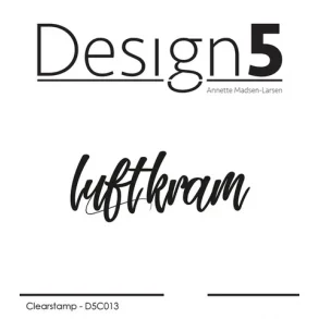Design5 Clearstamp - luftkram - D5C013