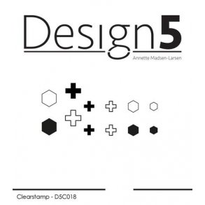 Design5 Clearstamp - Mixed Media Small ++ - D5C018