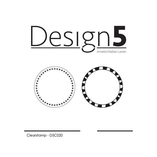 Design5 Clearstamp - Circles - D5C020