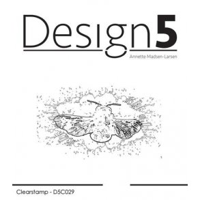 Design5 Clearstamp - Glass Wing  - D5C029