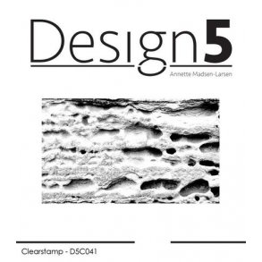 Design5 Clearstamp -Mixed Media - Wall - D5C041