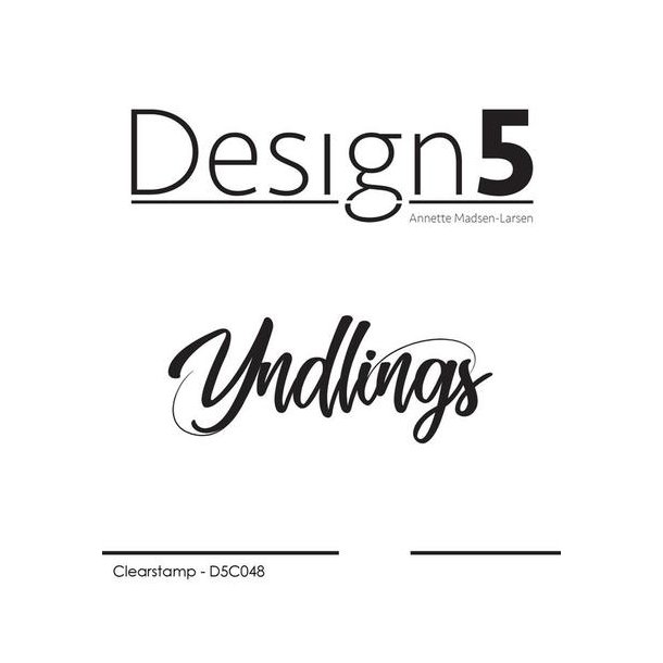 Design5 Clearstamp - Yndlings - D5C048