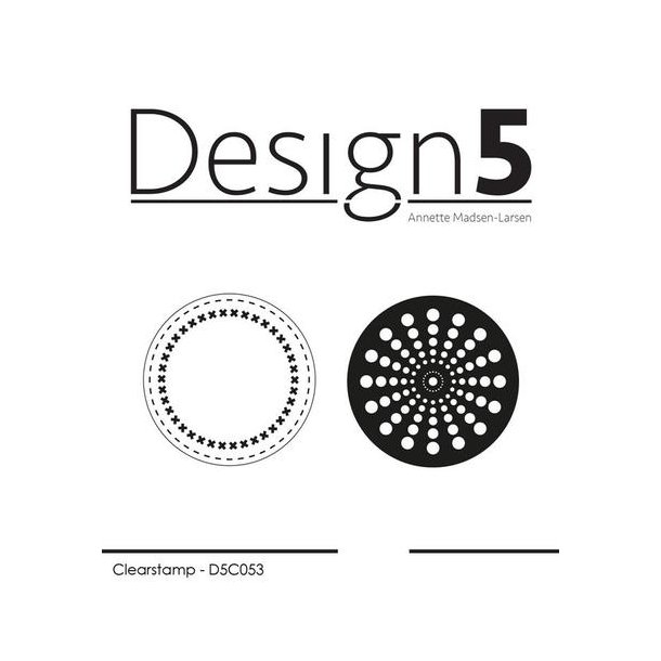 Design5 Clearstamp - Circles ++/dots - D5C053