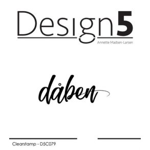Design5 Clearstamp - d�ben - D5C079