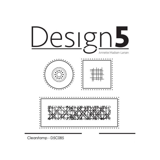 Design5 Clearstamp - Labels - D5C085