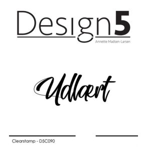 Design5 Clearstamp - Udl�rt- D5C090