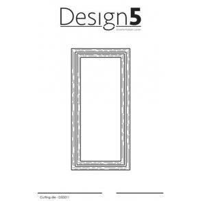 Design5 Dies - Mini Slimcard - D5D011