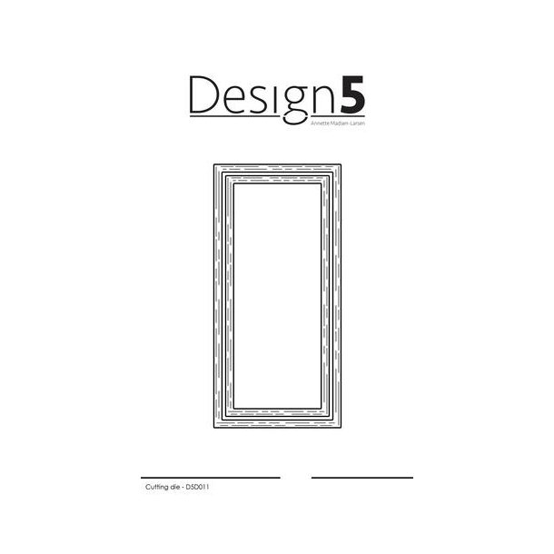 Design5 Dies - Mini Slimcard - D5D011