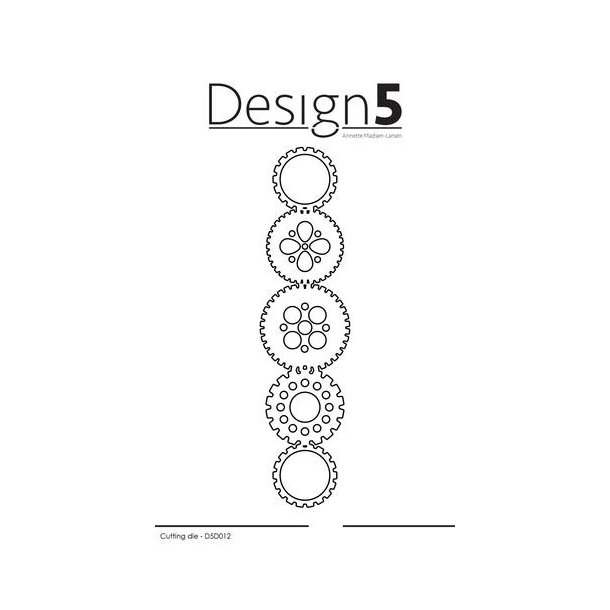 Design5 Dies - Long Gears - D5D012