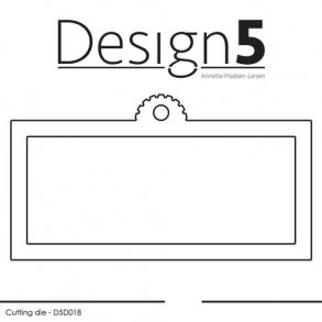 Design5 Dies - Mini Slim Tag   - D5D018