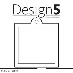 Design5 Dies - Square Tag - D5D020