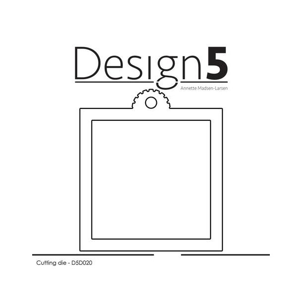 Design5 Dies - Square Tag - D5D020