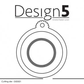 Design5 Dies - Circle Tag - D5D021