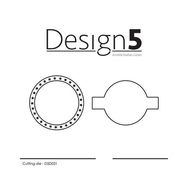 Design5 Dies - Circle Frames - D5D031