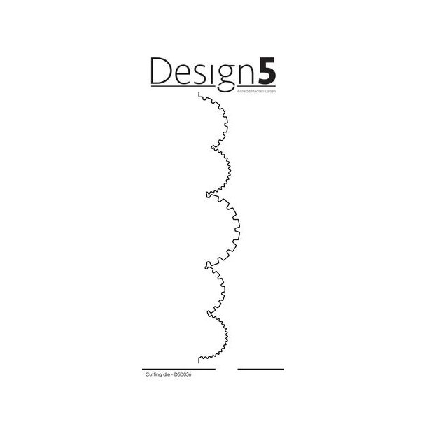 Design5 Dies - Gear border - D5D036