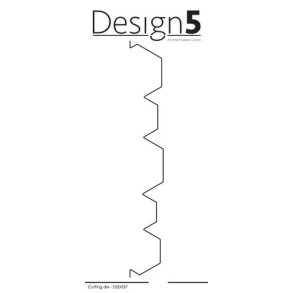 Design5 Dies - Hexagon border - D5D037