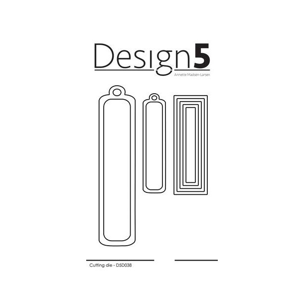 Design5 Dies - Tags &amp; Boxes - D5D038