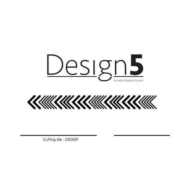 Design5 Dies - Arrow border - D5D039