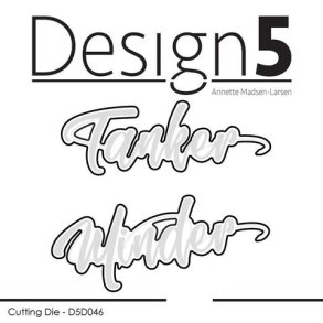 Design5 Dies - Skyggedies - Minder + Tanker - D5D046