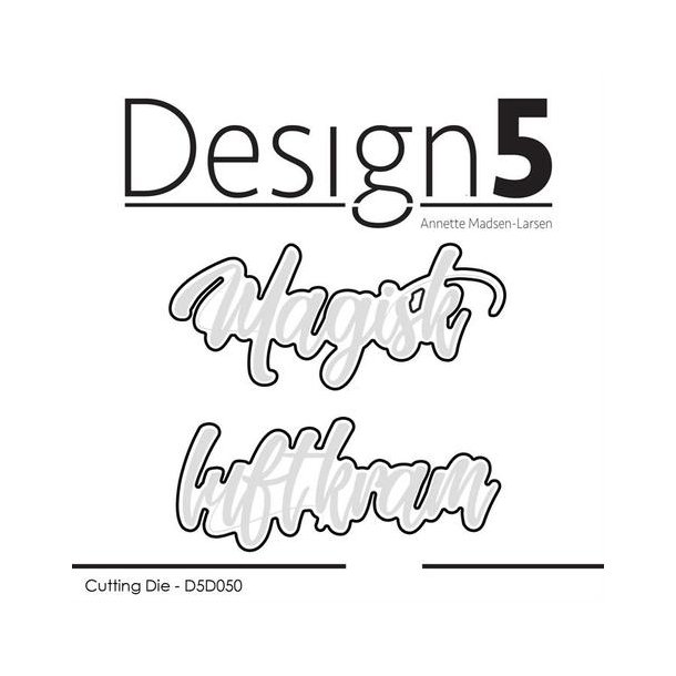 Design5 Dies - Skyggedies - luftkram + Magisk - D5D050