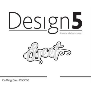 Design5 Dies - Skyggedies - Sweet - D5D053