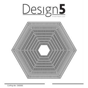 Design5 Dies - Hexagons- D5D055